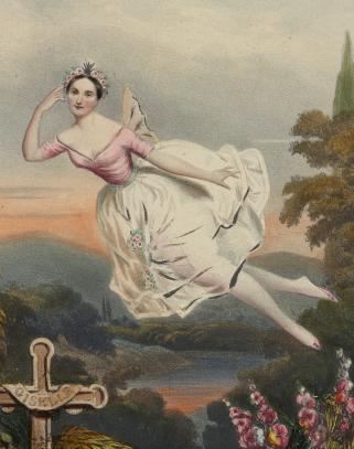 Carlotta Grisi as Giselle