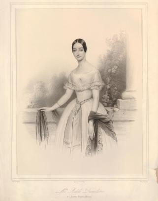 Portrait of Adèle Dumilâtre